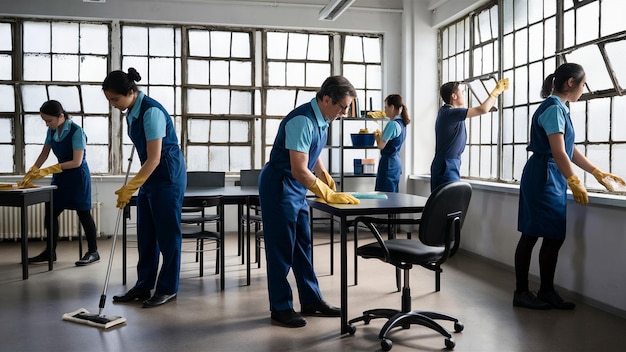 Deep care cleaning session