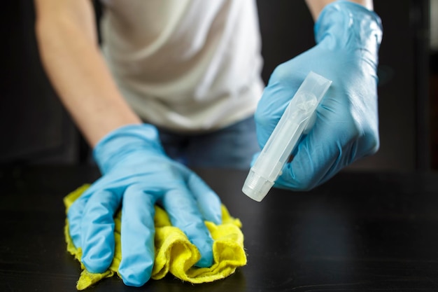 Clean, peaceful home interior